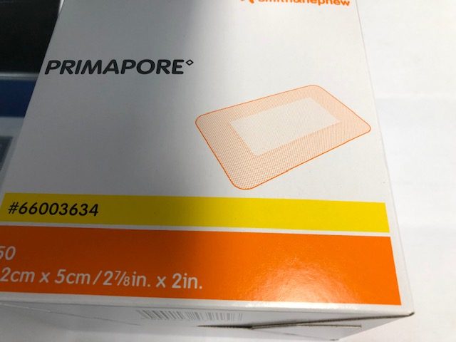 Primapore Dressing 7.2cm x 5 cm ea