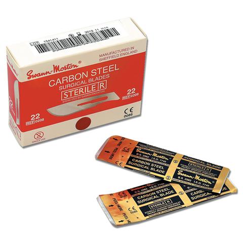 SM0202  Swann Morton Blades size 10A, pkt 100 Sterile