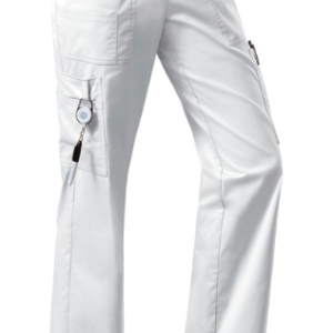 4005 pull on cargo pant-White/Regular/S CLEARANCE ITEMS ONLY