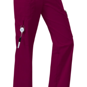 4005 CORE STRETCH pull on cargo pant-Wine/Regular/2XL CLEARANCE ITEMS ONLY
