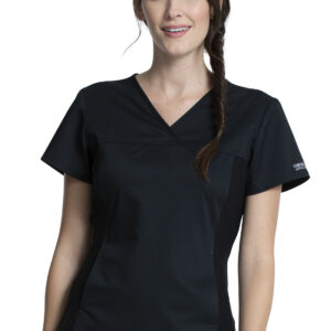 WW2875 CHEROKEE REVOLUTION Knit panel top