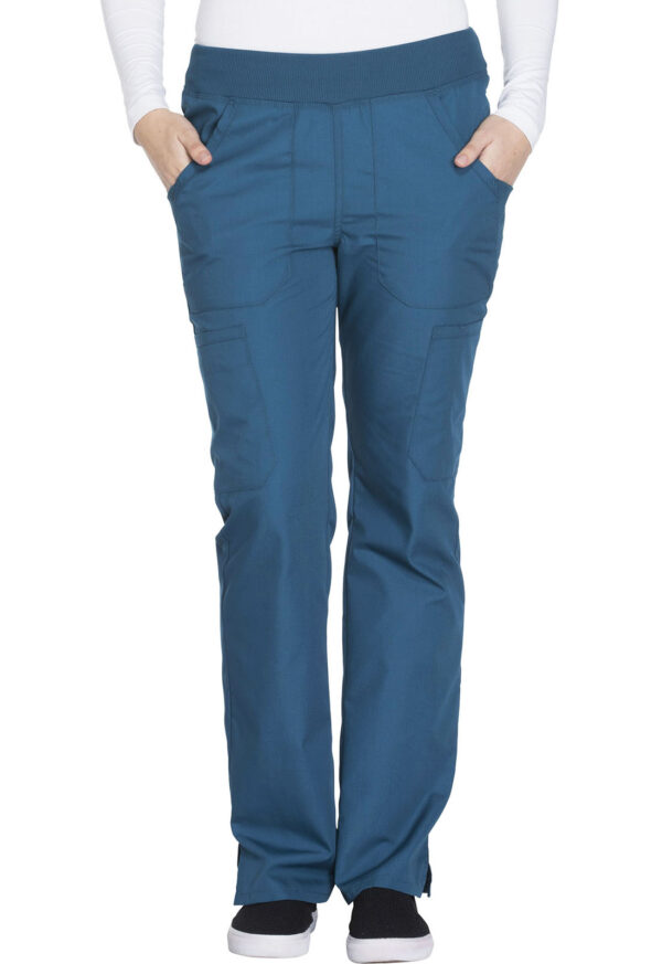 WW210 CHEROKEE ORIGINALS Mid Rise Straight Leg Pull-on Cargo Pant