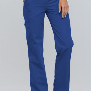 2085 Cherokee Flexibles Pants Clearance Knit Waist- Royal/2xl/Reg