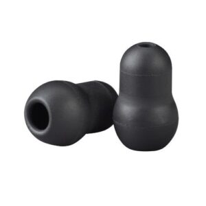 3M LITTMANN STETHOSCOPE EARTIPS, BLACK (LARGE), 37811