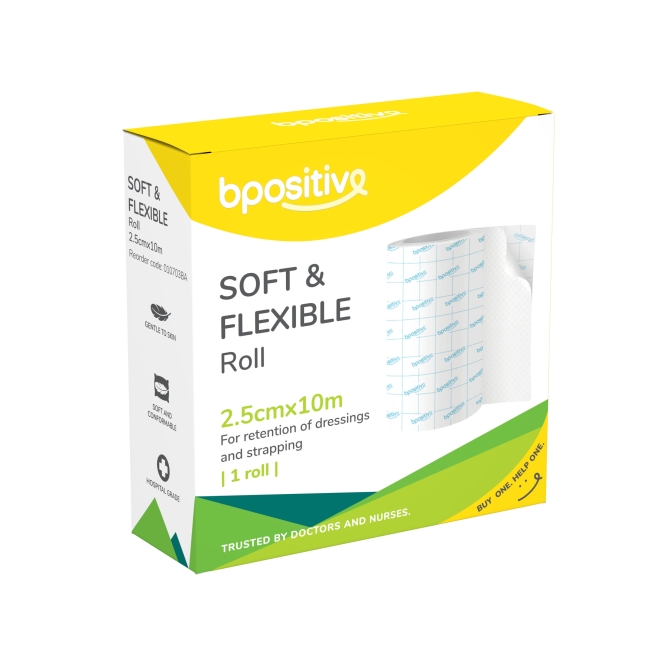 Fixation Roll 2.5cm X 10m White