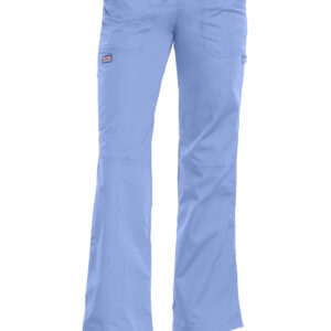 4020T Cherokee Originals Drawstring Cargo Pant -Ciel/M/TALL IN STOCK CLEARANCE ONLY