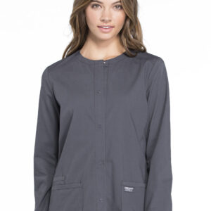 WW340 CHEROKEE PROFESSIONALS Snap Front Jacket/PWT/L