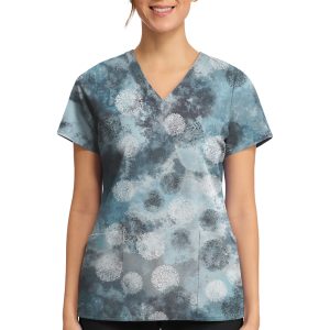 HH910 MDDT HH Works PRINT TOP, MOODY DOTS /XL