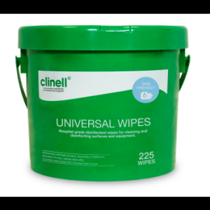 Clinell Wipes. Green Tub 225