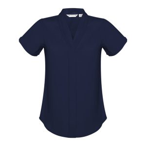S628LS Madison Womens S/S Blouse