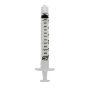 Syringe 1ml l/slip box 100