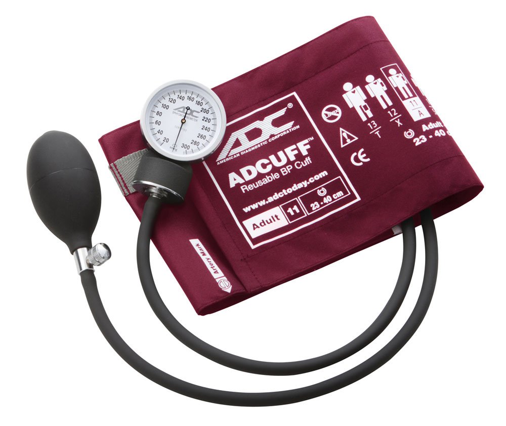 ADC 760-11AM PROSPHYG Aneroid Sphyg Adult, Magenta, LF