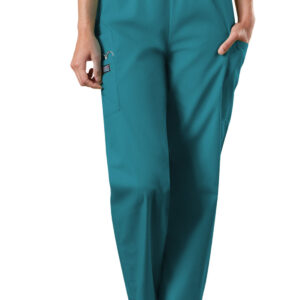 4200T Pull on cargo pant-Teal/Tall/S CLEARANCE STOCK ONLY