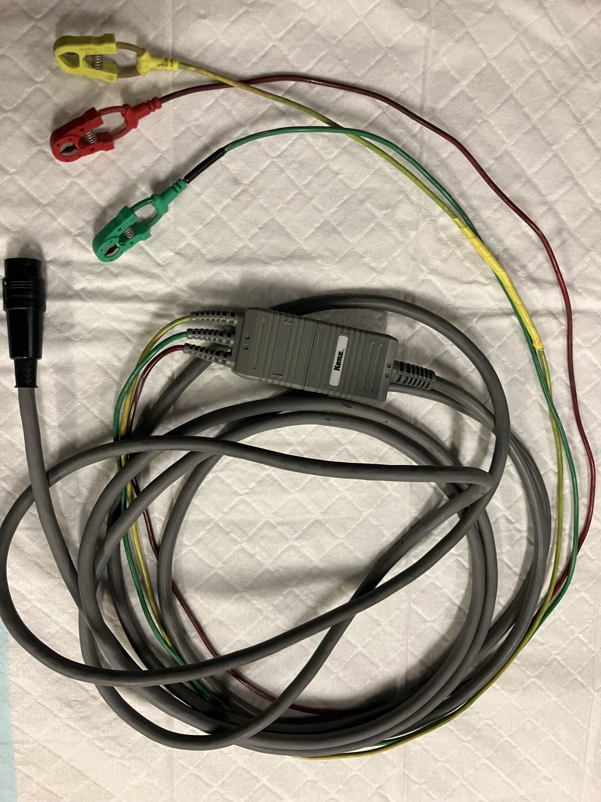 Kenz 3-lead ECG Cable