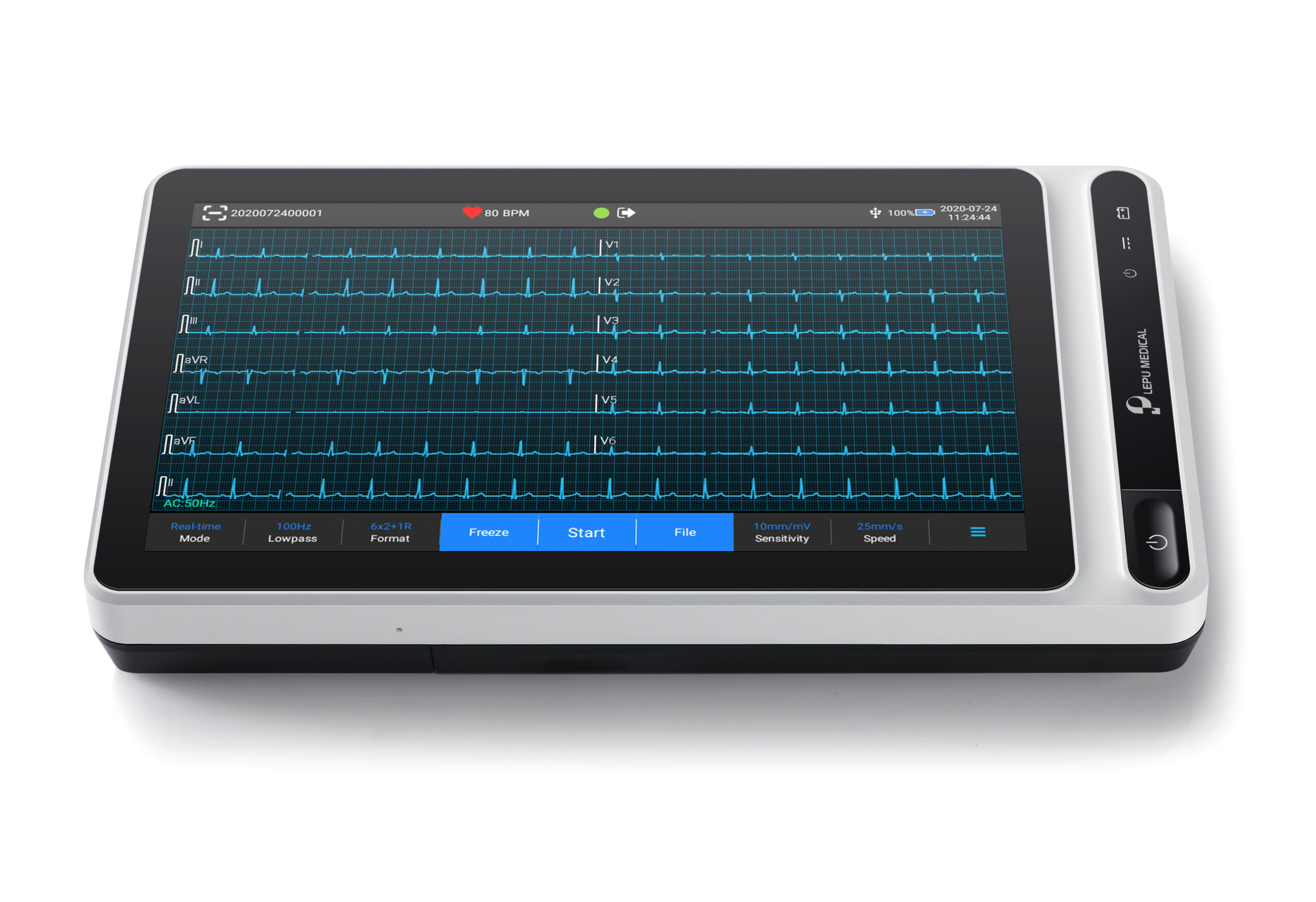 Creative  S120  NeoECG -12 lead. 7″Touch Screen, EX-DEMO 1 only