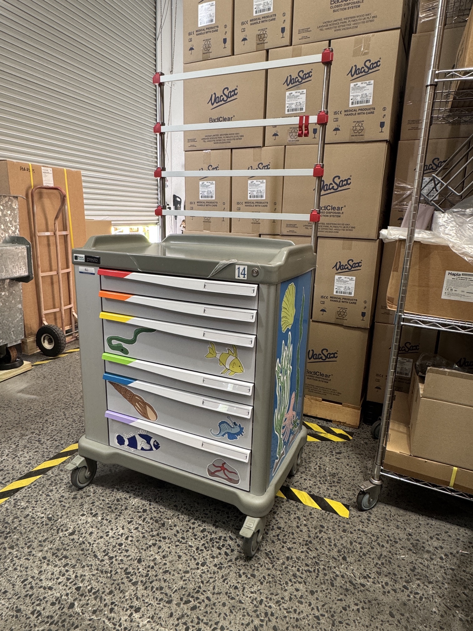 Preciso/Presto Custom trolley – QCH Specification