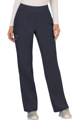 WW110P mid rise straight leg pant -Pewter/Petite/3XL