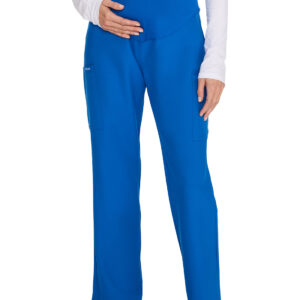 CK118A ROY Maternity Straight Leg Pant/ROYAL/M